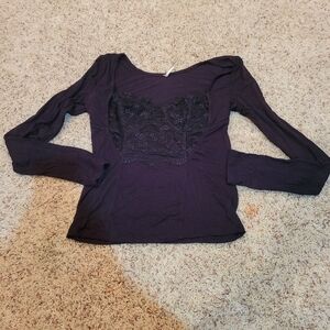 FREE PEOPLE LOVE ADORNED TOP